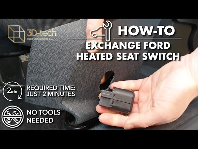 How-To: Exchange Ford Heated Seat Switch 