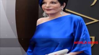 Liza Minnelli Suffers Wardrobe Malfunction After Exposing Nip-Shields In Striking Blue Outfit