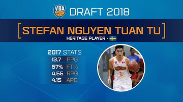#VBA DRAFT 2018 || Highlight: Stefan Nguyễn Tuấn Tú