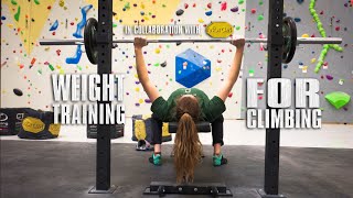 This World Champion Uses Weight Training For Climbing