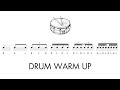 Drum Warm Up Singles Doubles Paradiddles mp3