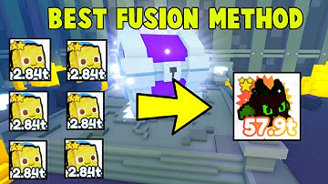 NEW *BEST* FUSING METHOD! FASTEST WAY TO GET RAINBOW PIXEL WOLF (100% working) | Pet Simulator X