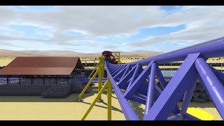 Pirate's Plunge-On Ride | Intamin Wing Rider | NoLimits 2