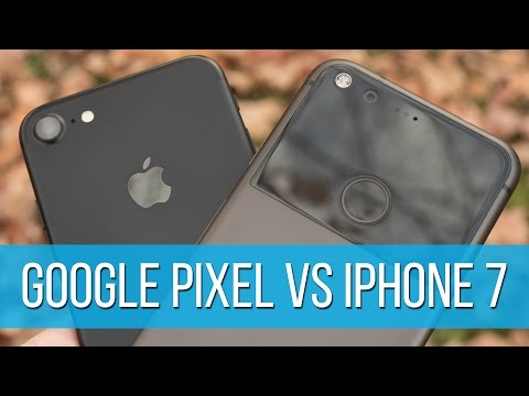 Google Pixel vs Apple iPhone 7