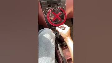 The manual transmission car can
