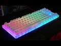 Womier/GamaKay K87 + HyperX White Pudding Keycaps = RGB Insanity || Unboxing, Review, & Sound Test!