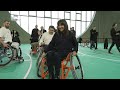 Jo2024  anne hidalgo inaugure larena de la porte de la chapelle  paris  afp images