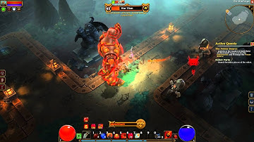 Torchlight II - War Titan - Boss Fight 1080p HD