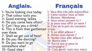 ✅Phrases Simples Très Utiles Pour Apprendre L'anglais Rapidement// Useful Sentences to learn English