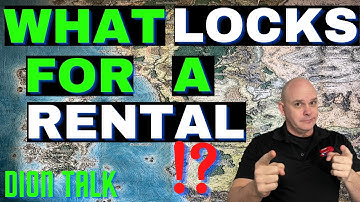 Which locks to use on a rental? Today