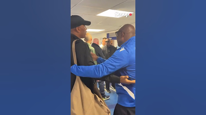 Didier Drogba retrouve Basile Boli lors du jubilé de Djibril Cissé 🇫🇷