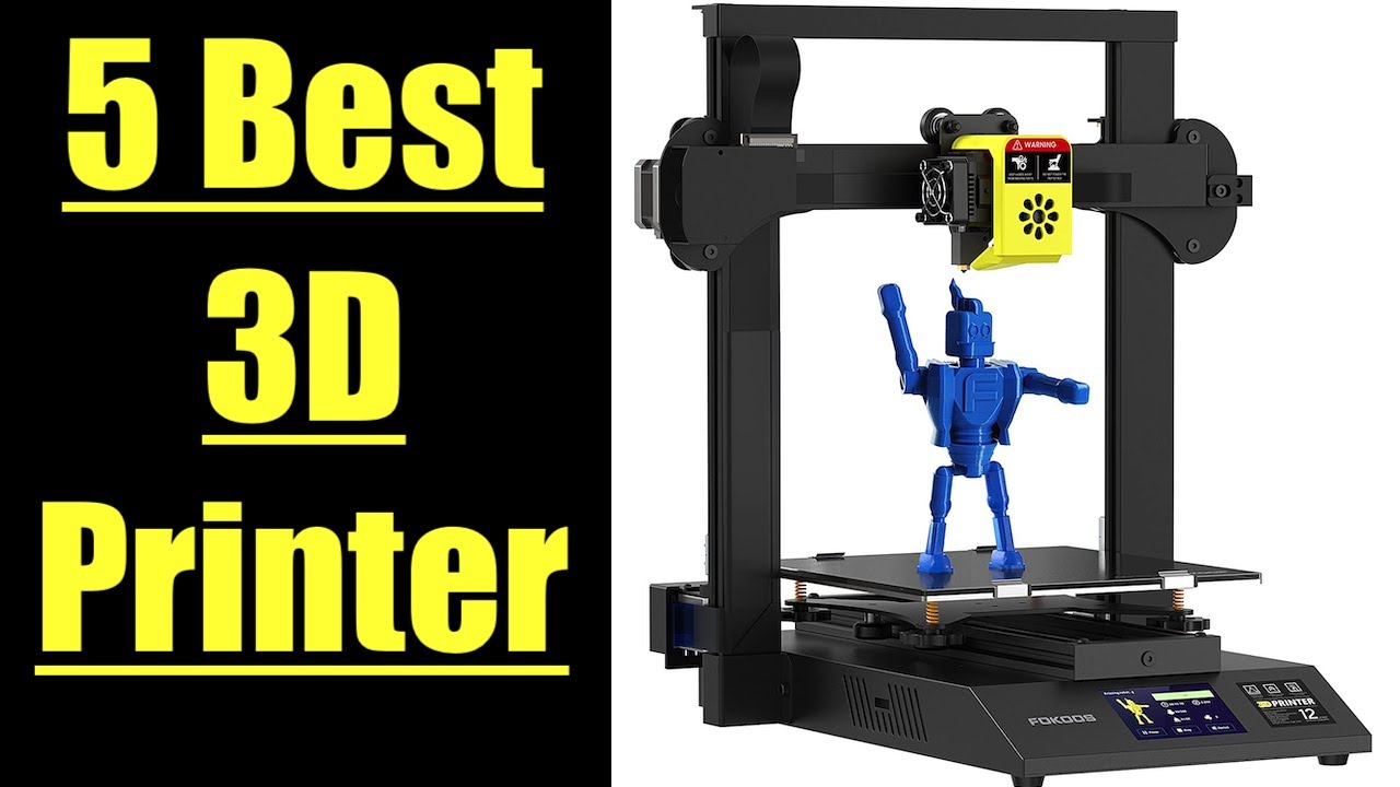 5 Best 3D Printers Under $500 for Beginners - YouTube