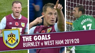 CLARETS PUNISH HAMMERS ⚒ | THE GOALS | Burnley v West Ham 2019/20