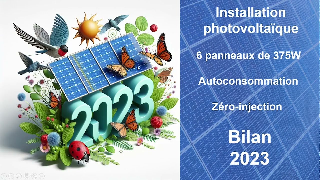 Bilan et conomie ralise en 2023   Photovoltaque   autoconsommation  