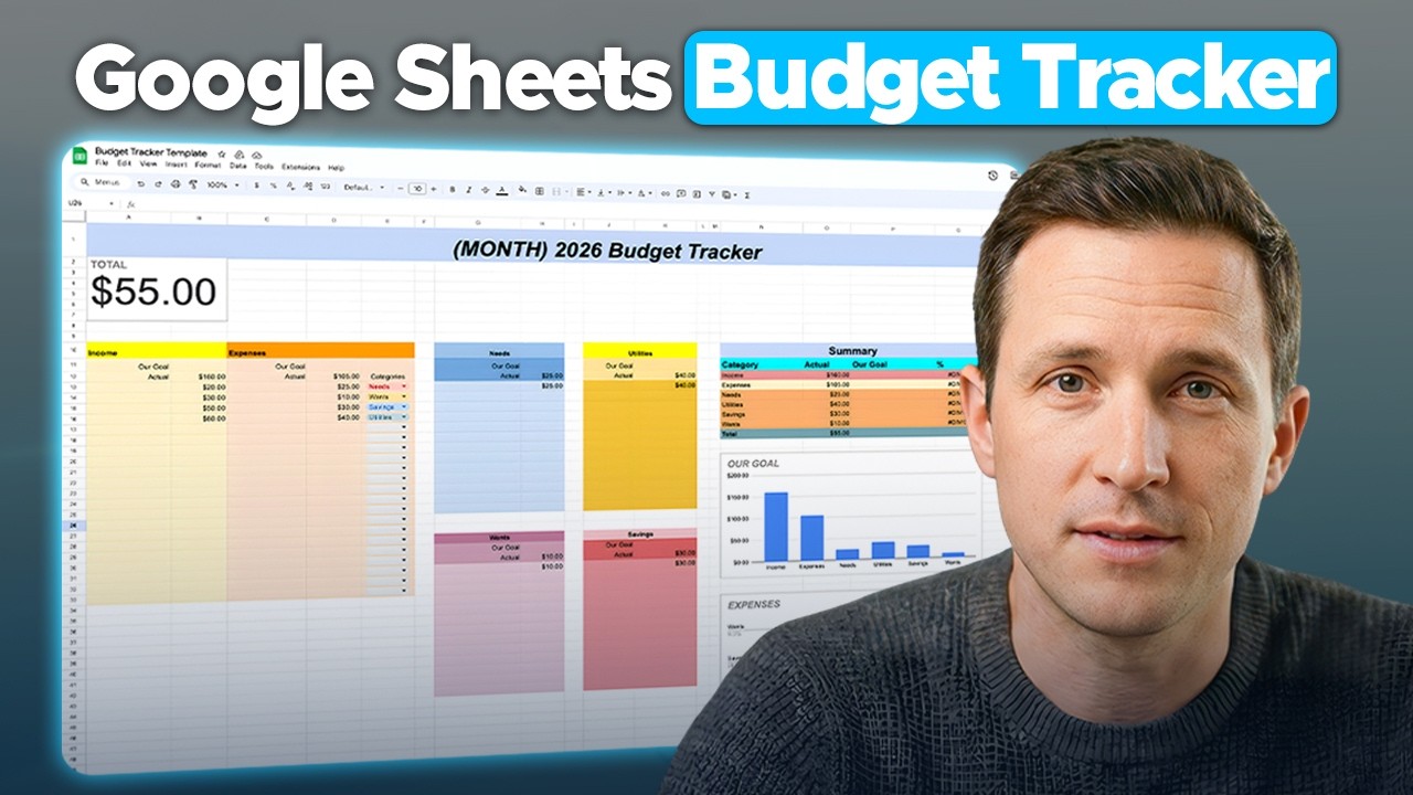 Бесплатный инструмент для отслеживания бюджета и расходов в Google Sheets (полное руководство)