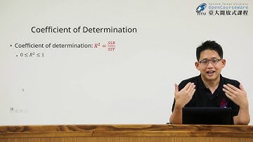 生物統計學一 99.【迴歸分析 (1)】Evaluation of regression model 𝑅2 & Adjusted 𝑅2 (洪弘)