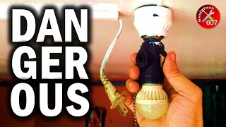 How to Replace a Faulty Light Bulb Socket/Receptacle