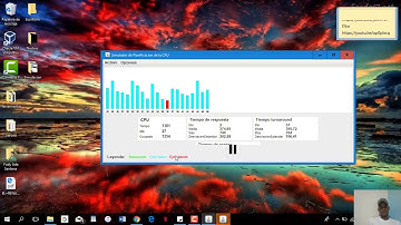 Simulacion de planificacion de  procesos (Windows)