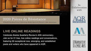 AQR Live Readings: Nancy Lord, Eva Saulitis (read by Mara Saulitis) & Richard Adams Carey