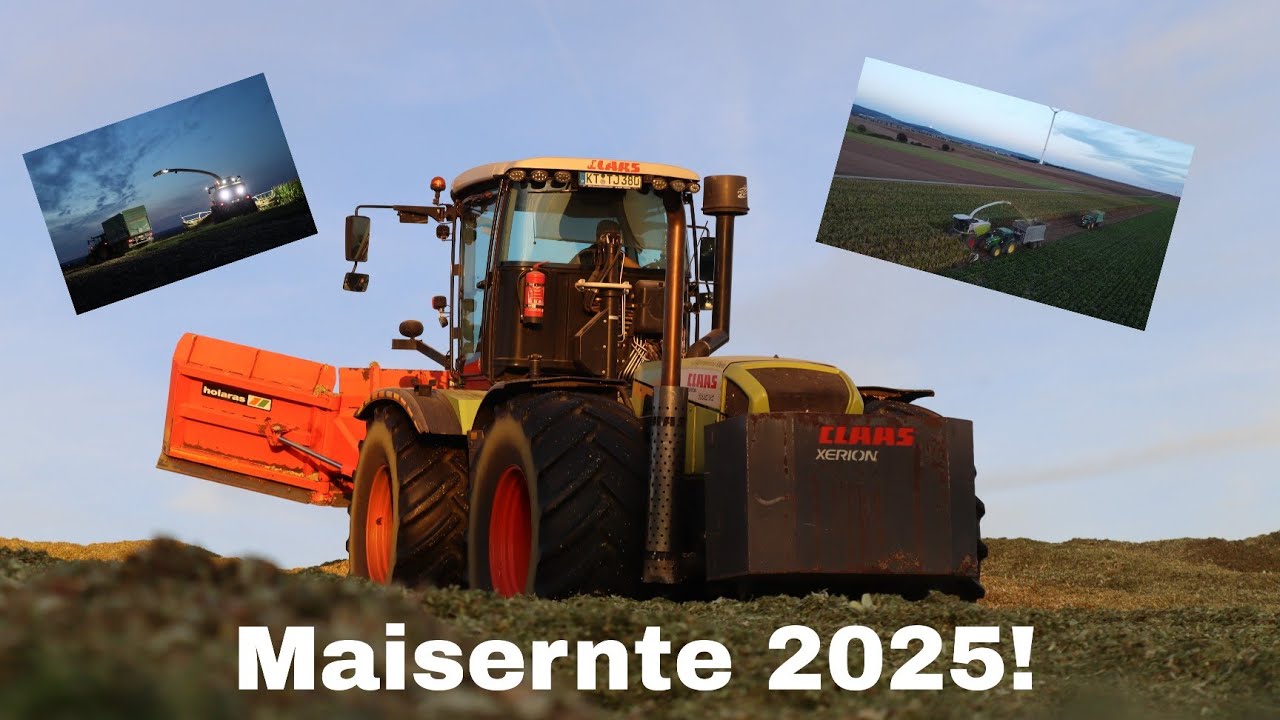 Maisernte 2025‼️|Maisernte mit Fendt, Claas, John deere, Krampe, brantner💪😍💯|650 Abo spezial❤️