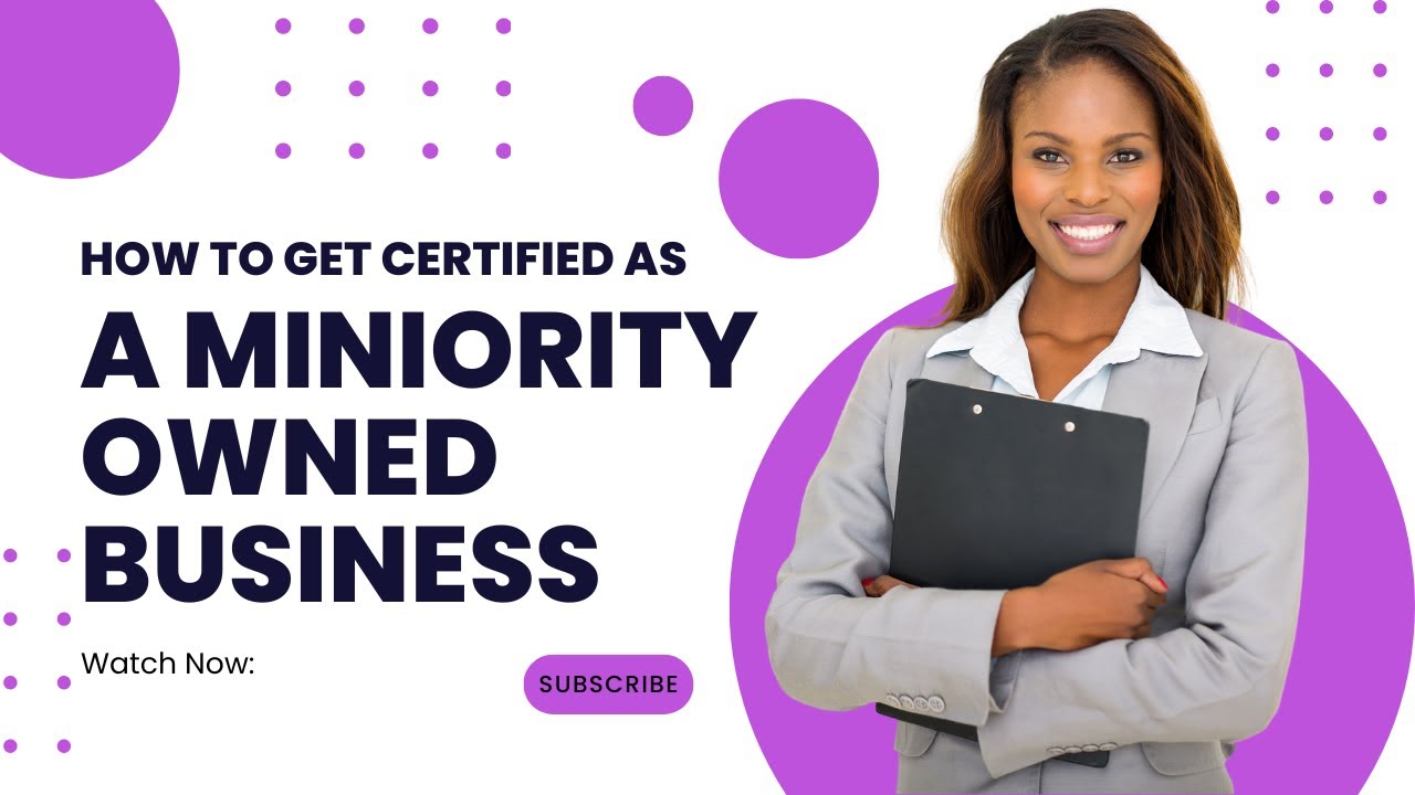 How To Secure Corporate Contracts and Become MBE Certified - YouTube