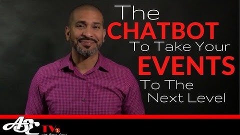 A Chatbot That Will Take Your Events to The Next Level & Never Need to Be Downloaded