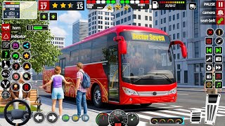 Offline Coach Bus Driving Games  | North London City Bus Driving Simulator 3D  Android Gameplay screenshot 4