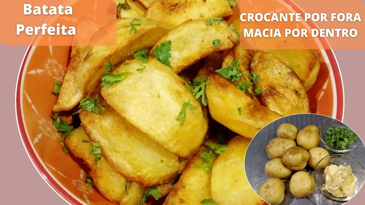 O SEGREDO DA BATATA CROCANTE E SEQUINHA!! DESSE JEITO VOCÊ NUNCA VIU!!  SUPER FÁCIL - Isamara Amâncio 