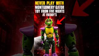 NEVER PLAY WITH MONTGOMERY GATOR TOY FROM FIVE NIGHTS AT FREDDY'S 🐊😱🚨