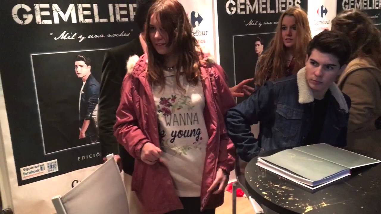 Firma de disco de Gemeliers 15/01/2016