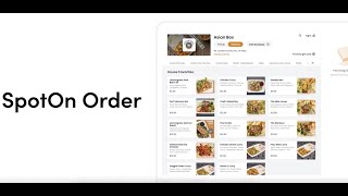 SpotOn Order