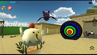 HOW TO MAKE RAINBOW EYE IN CHICKEN GUN (SAD YT CHICKEN)