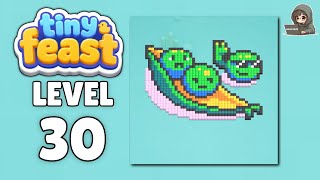 Tiny Feast level 30 walkthrough solution 