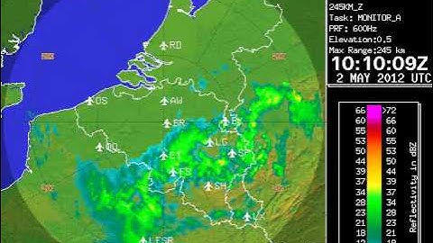 Mesoscale Convective Vortex (MCV), Zuid Nederland