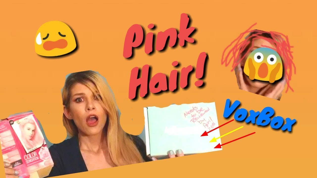 Dose Of Truth Review/Influenster Voxbox Garnier Pink Hair Dye! YouTube