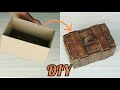 Оригинальный ящик из картона своими руками/DIY