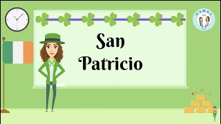 Leyenda de San Patricio y vocabulario para niños. GaMar Talk. Spanish for kids