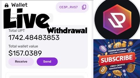 🚀UPROCK Withdraw Method Unveiled! 🔑 Easy Steps to Send UPT on Sol Network!💳