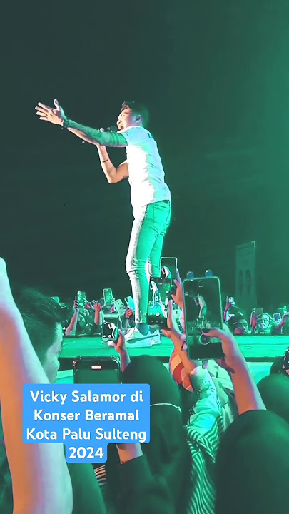 Penampilan Vicky Salamor di Konser Beramal Kota Palu Sulteng 2024 #2 #Vickysalamor #shorts