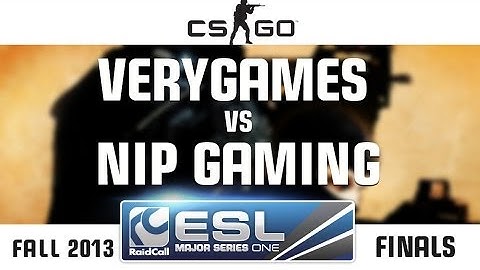 Ninjas in Pyjamas vs. Verygames - Grand Final - Finals EMS One Fall 2013 - CS:GO