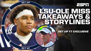 Ole Miss makes a BIG STATEMENT 😤 + Lane Kiffin reflects on crushing loss 👀 | Get Up YT Exclusive