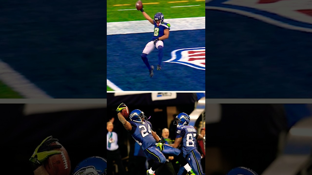 Coby Bryant's Beastmode pick 6 #seahawks #seattleseahawks #nfl #shorts