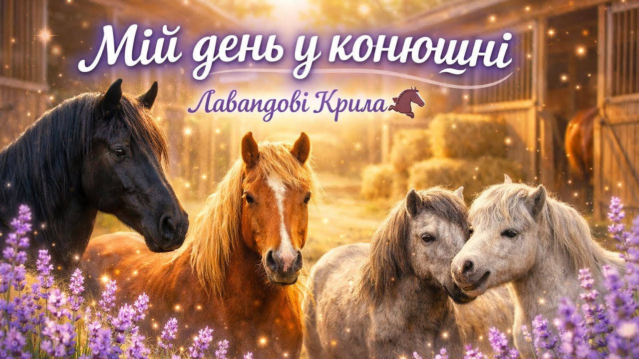 Мій день у конюшні | Лавандові Крила 🐎