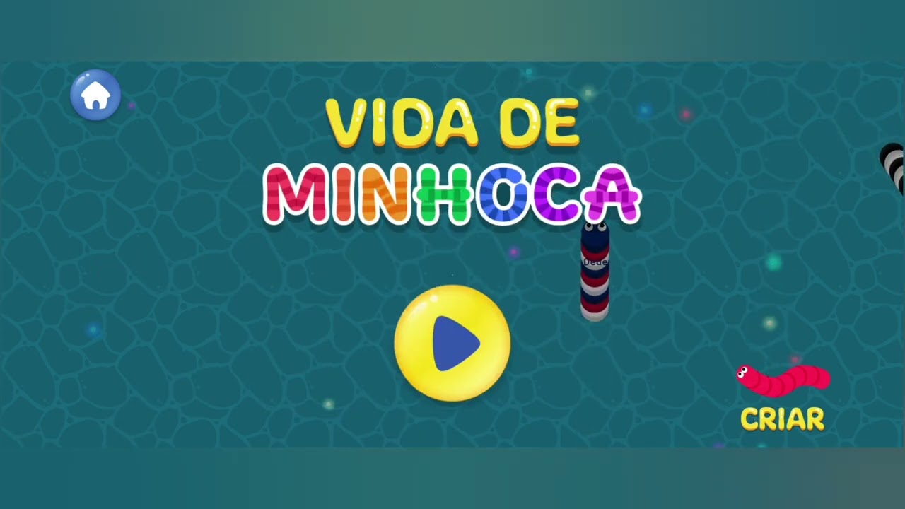 LUCCAS NETO JOGO DA MINHOCA - GAMEPLAY #1 
