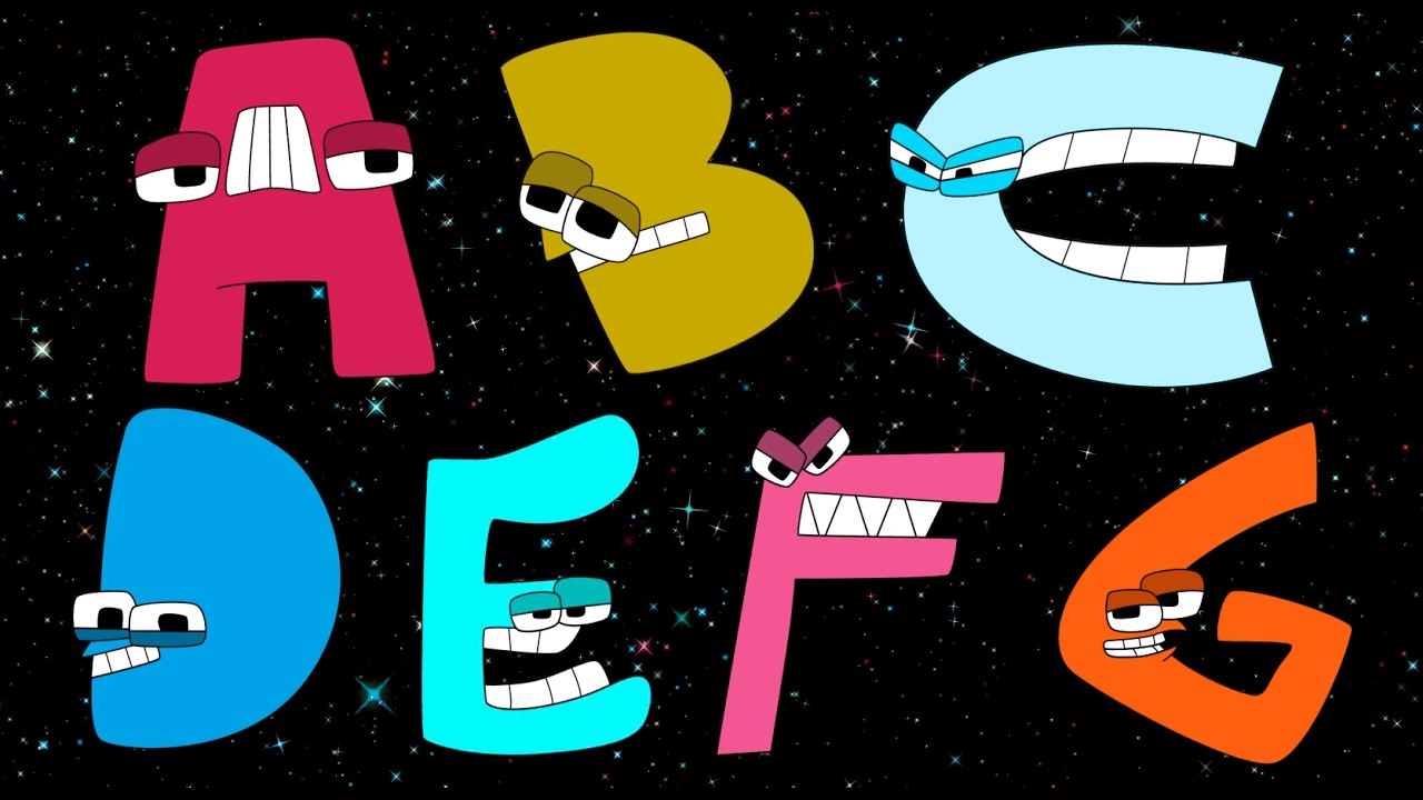 ABC Alphabet Song for Kids | Learn A–Z with Colorful Singing Characters ...