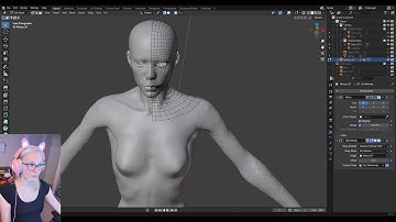 Retopology in Blender | Devlog production stream