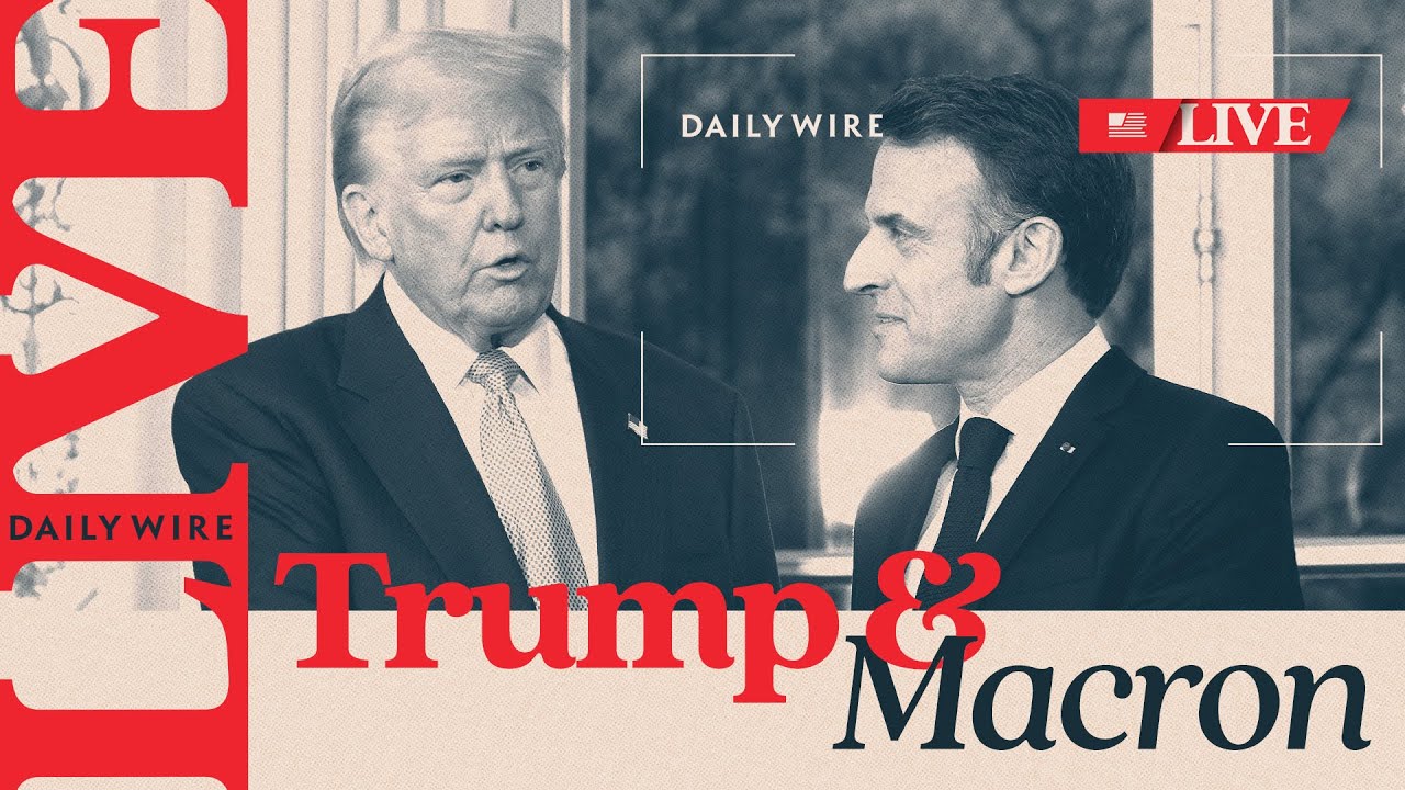 LIVE: Trump & Macron Face Off at the White House