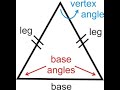 Finding missing angles in isosceles triangles