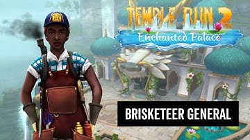 Temple Run 2, Enchanted Palace - Unlock Simone Davies Character - Brisketeer General