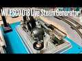 Victoria B.C.:  Running my Wilesco D18 model live steam generating plant